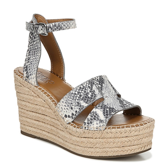 NEW 🌺 Franco Sarto Talya Espadrille Wedge Sandal - Picture 1 of 6